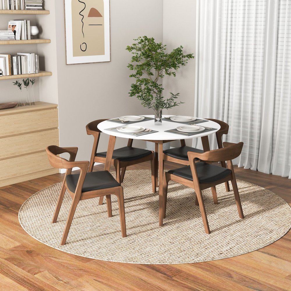 Alina Dining Table (White). Picture 2