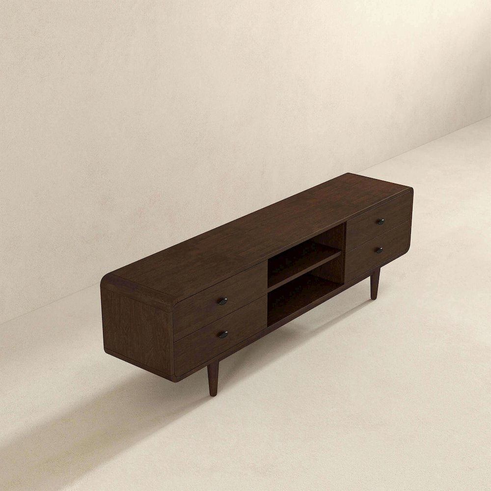 Alexa Mid Century Modern Style TV Stand. Picture 7