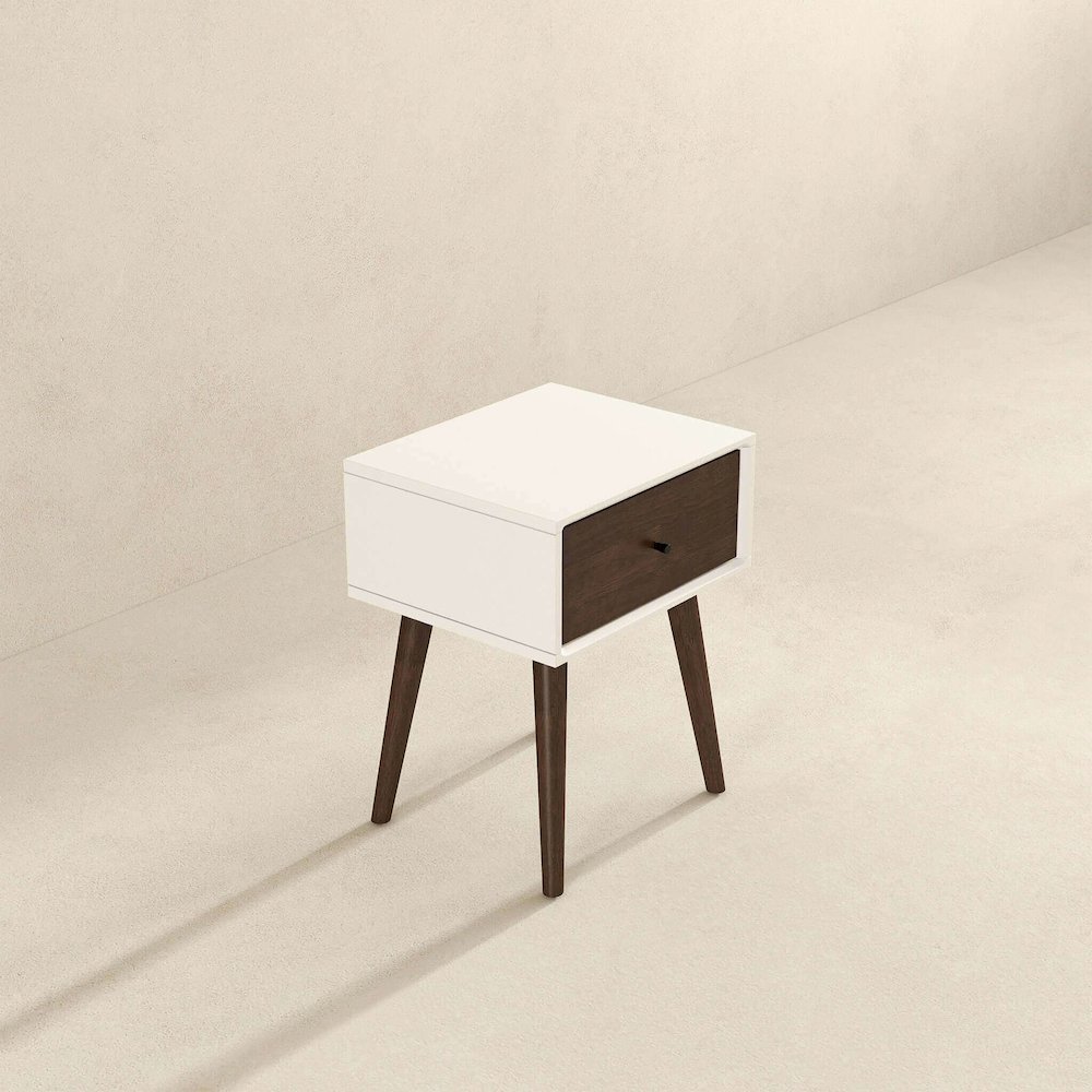 Avery  Solid Wood Night Stand 1 Drawer. Picture 7
