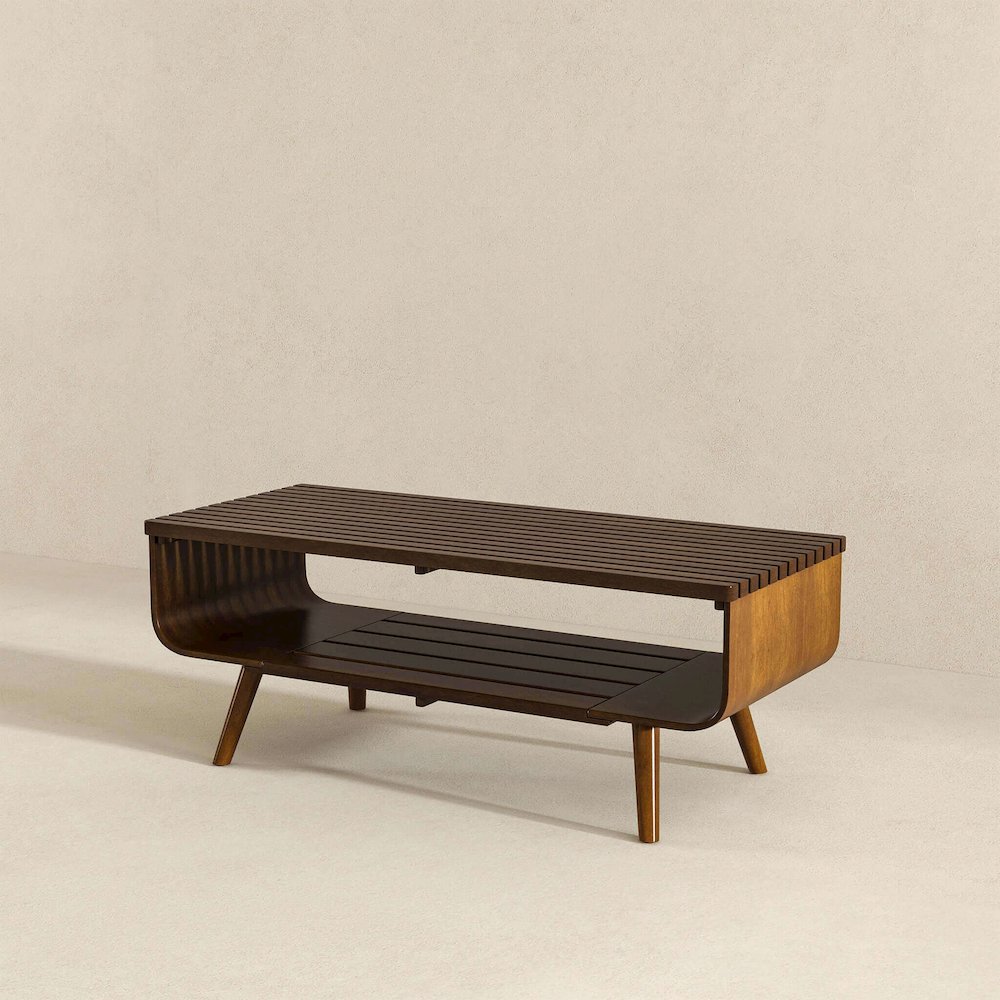 Alice Coffee Table Walnut. Picture 5