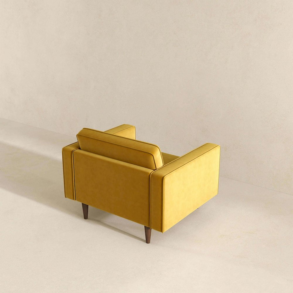 Casey Velvet Lounge Chair. Picture 8