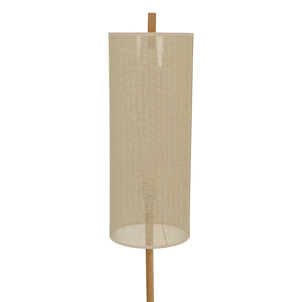 Vialux Floor Lamp - Oak and Natural. Picture 5