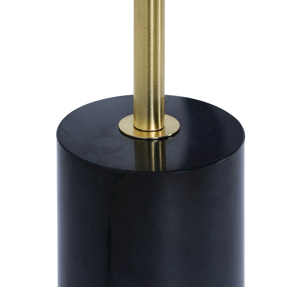 Kinetic Table Lamp - Gold outer and White inner. Picture 7
