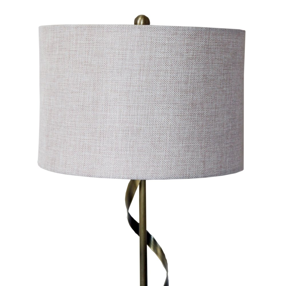 Foundry Twisted Metal Table Lamp. Picture 3
