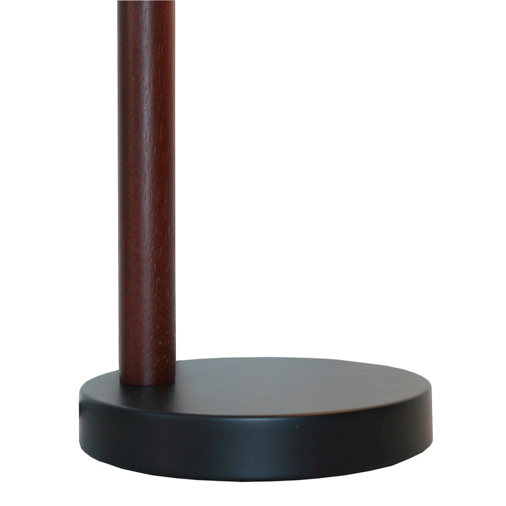 Glowlite Black Table Lamp with Cone Shade. Picture 3