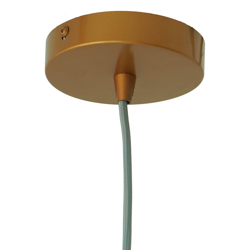 Dover Pendant Lamp - Bronze and Clear. Picture 2
