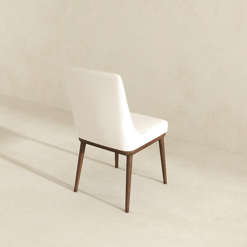 Kate Beige Fabric Dining Chair (Set Of 2). Picture 5