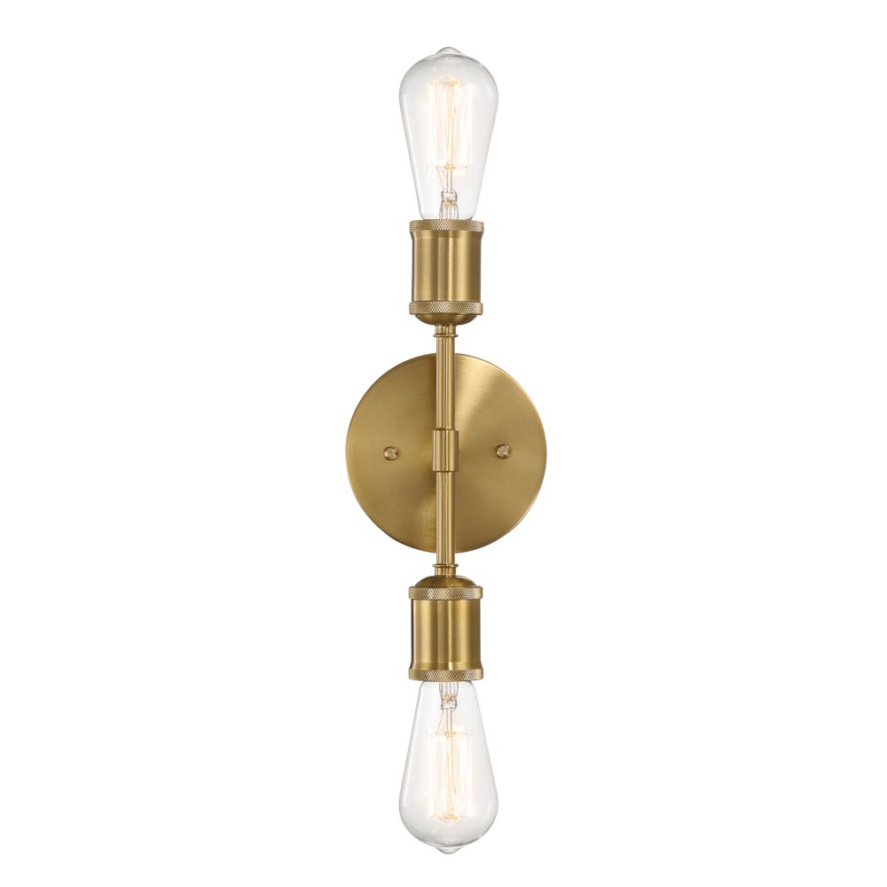 Reverie Double Lights Bathroom Wall Sconce. Picture 3