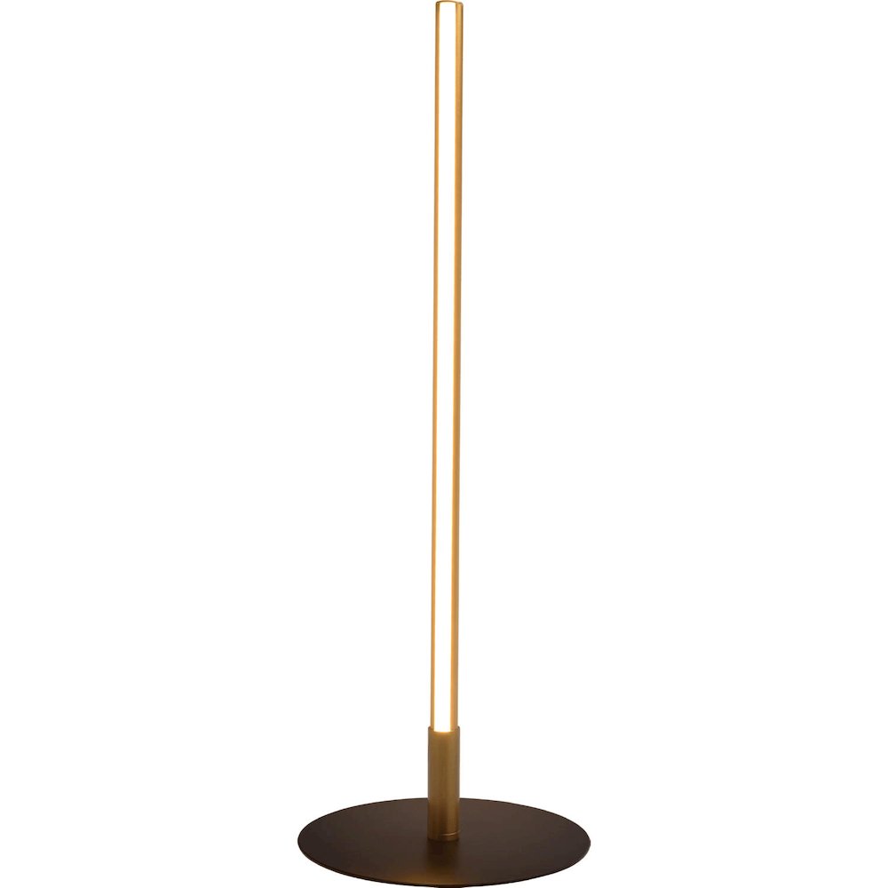 Dimond Black LED Table Lamp with On/Off Switch Round Metal Base. Picture 1