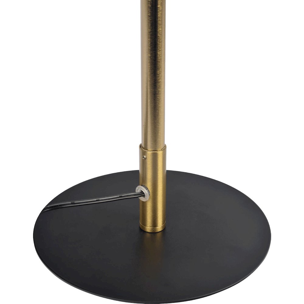 Dimond Black LED Table Lamp with On/Off Switch Round Metal Base. Picture 4