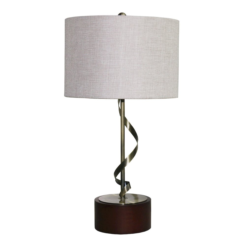 Foundry Twisted Metal Table Lamp. Picture 2