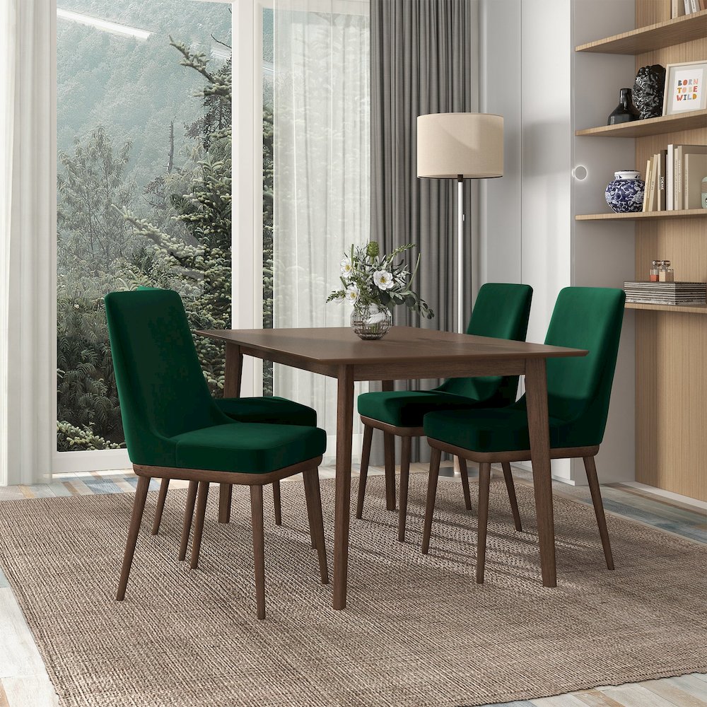 Kate Mid-Century Modern Dining Chair (Set of 2). Picture 2