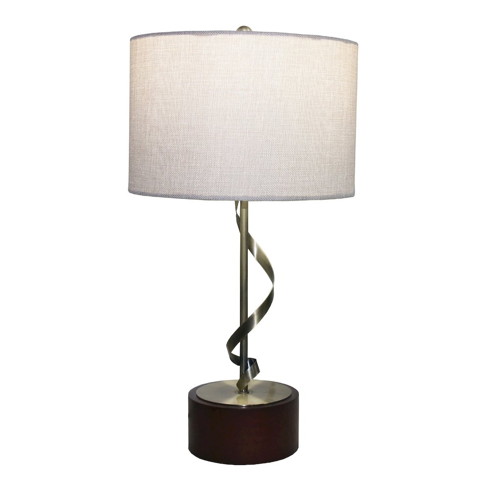 Foundry Twisted Metal Table Lamp. Picture 1