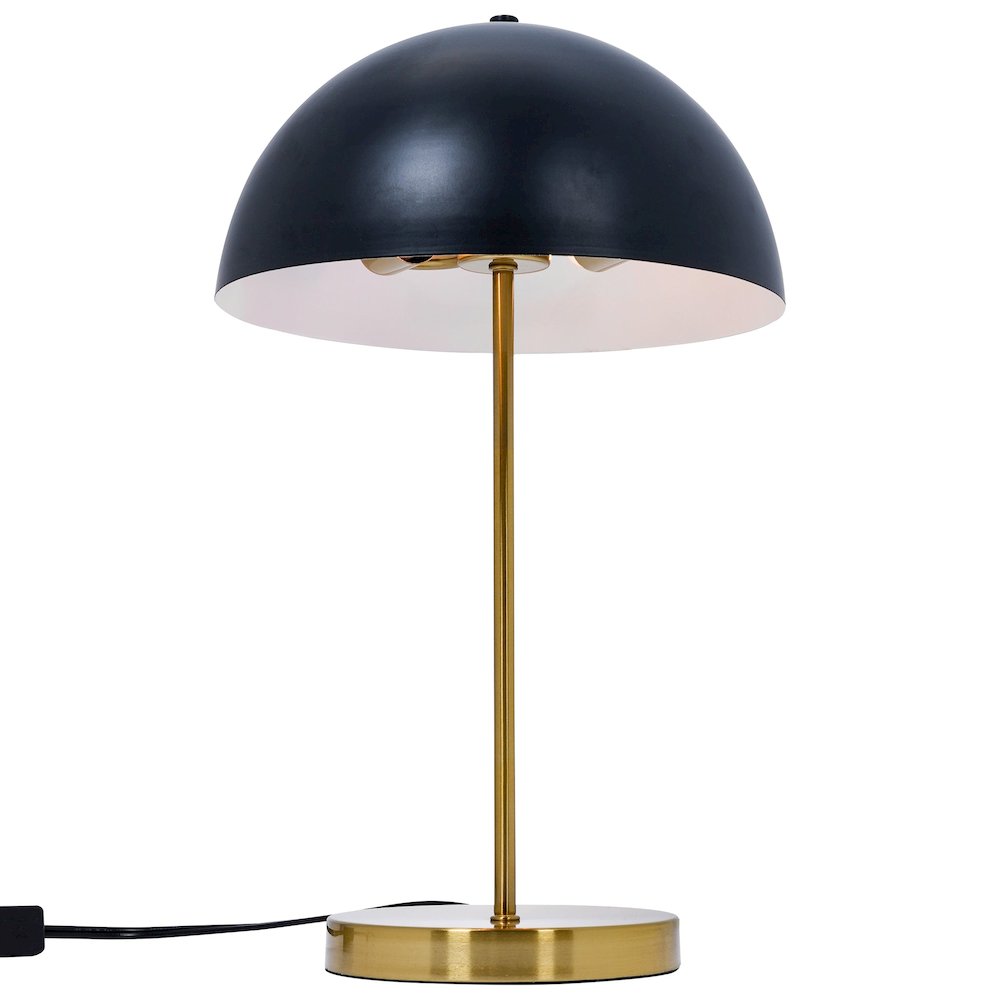 Stratos Table Lamp - Black outer - White inner. Picture 4