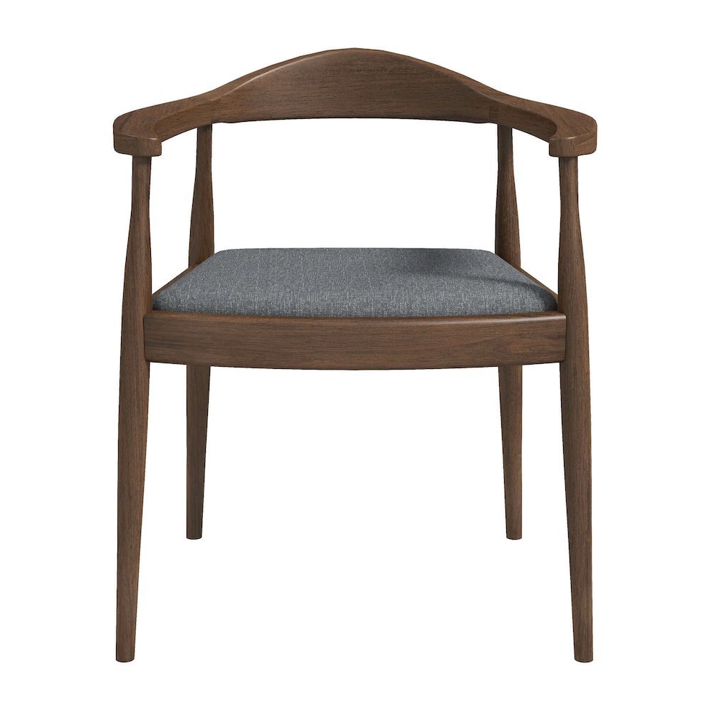 Kelly Grey Fabric Dining Chair. Picture 1