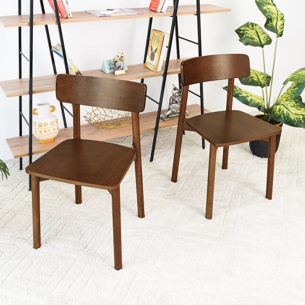 Pierre Walnut Dining Chair (Set Of 2). Picture 3