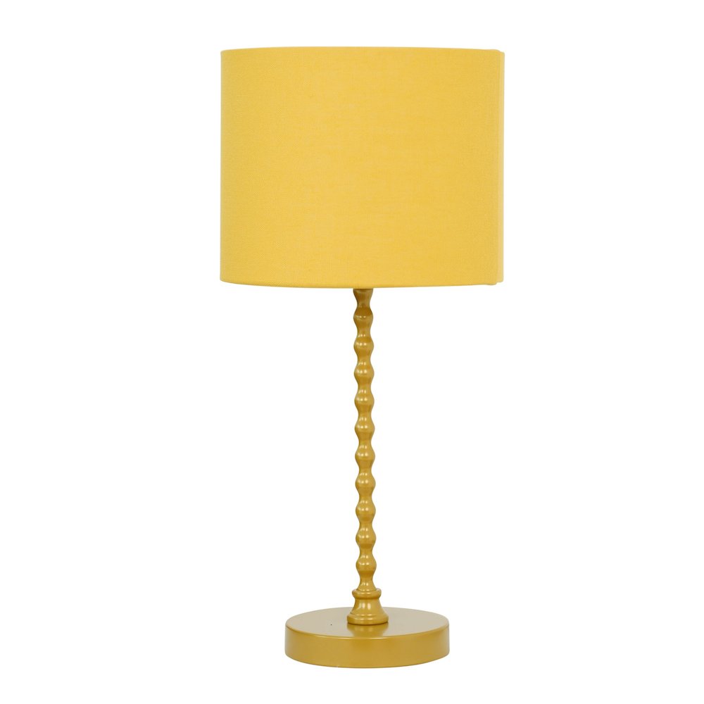 Sereno Table Lamp Ochre and Gold. Picture 4