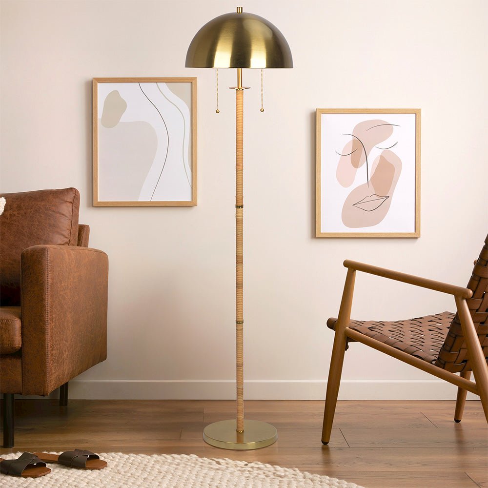 Allure 2-Light Floor Lamp. Picture 3