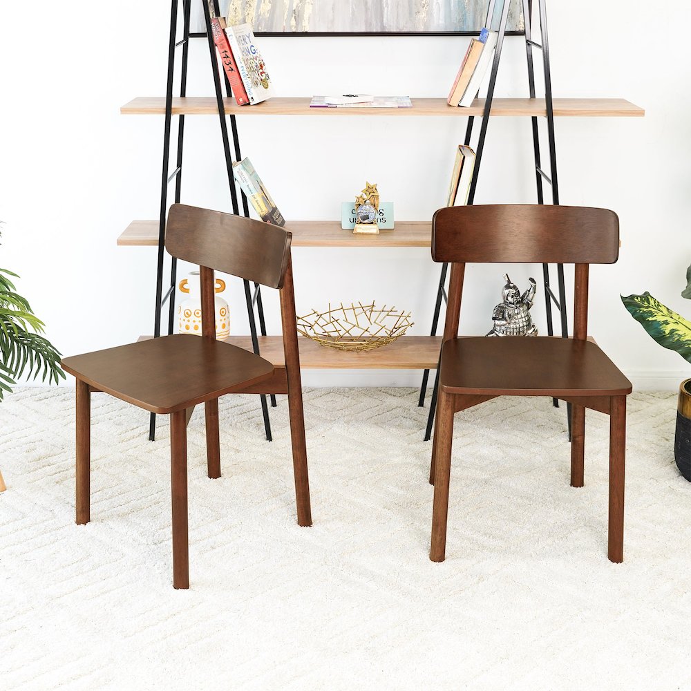 Pierre Walnut Dining Chair (Set Of 2). Picture 4