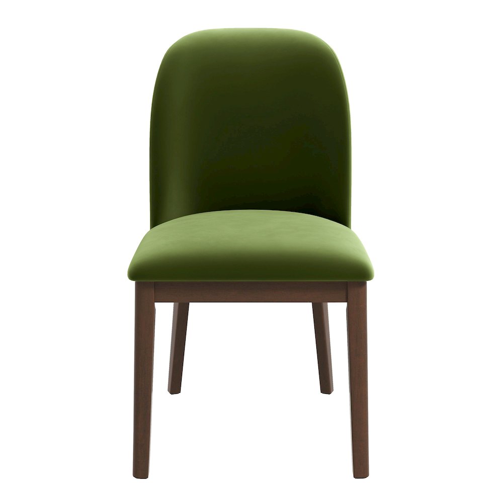 Kaitlyn Green Velvet Dining Chair (Set Of 2). Picture 1