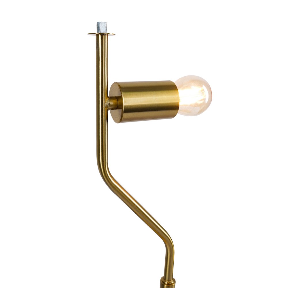 Flux Table Lamp - Black Outer - White Inner. Picture 6