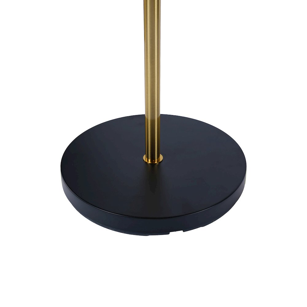 Vesper Floor lamp with Black outer and White inner. Picture 7