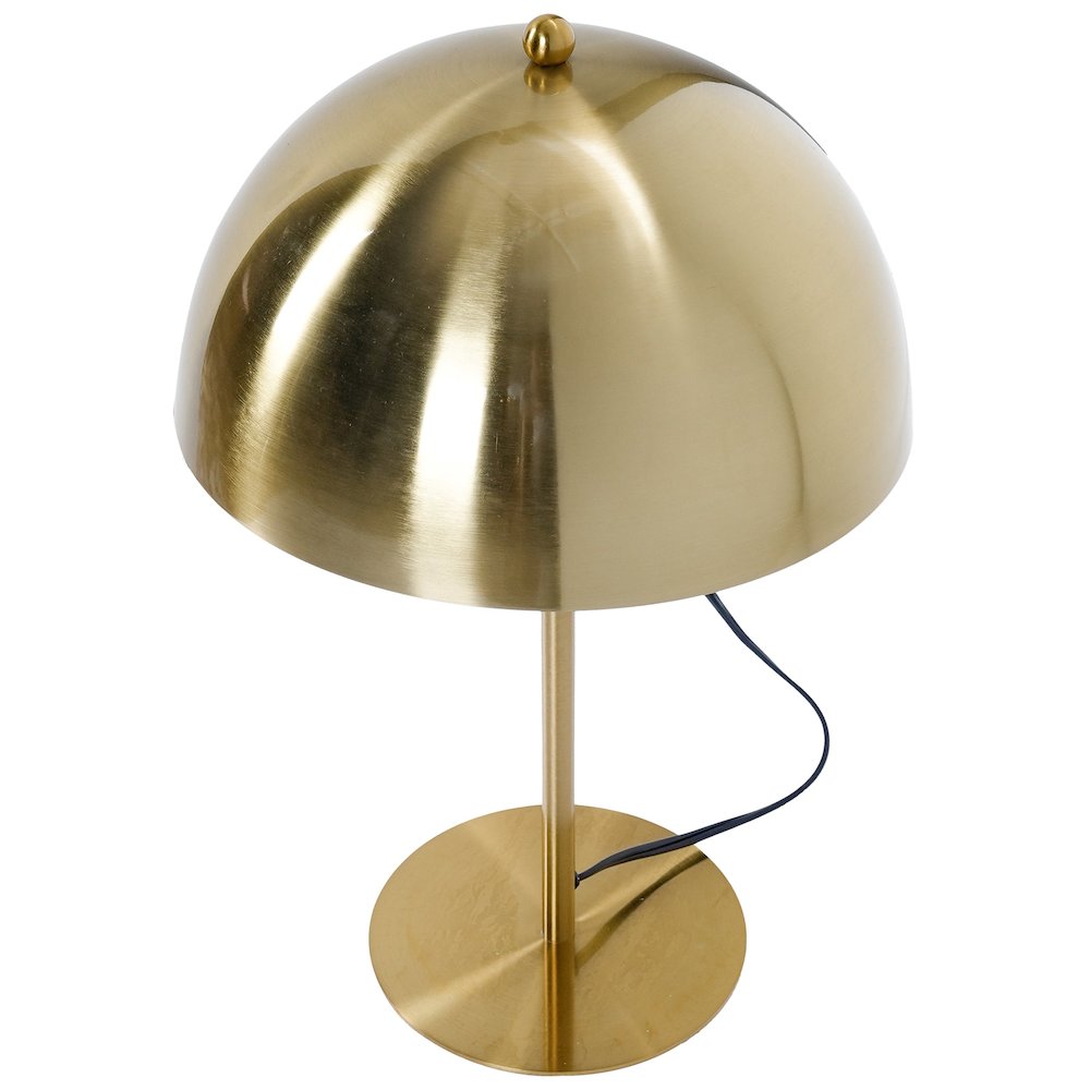 Tundra Table Lamp - Gold outer - White inner. Picture 4