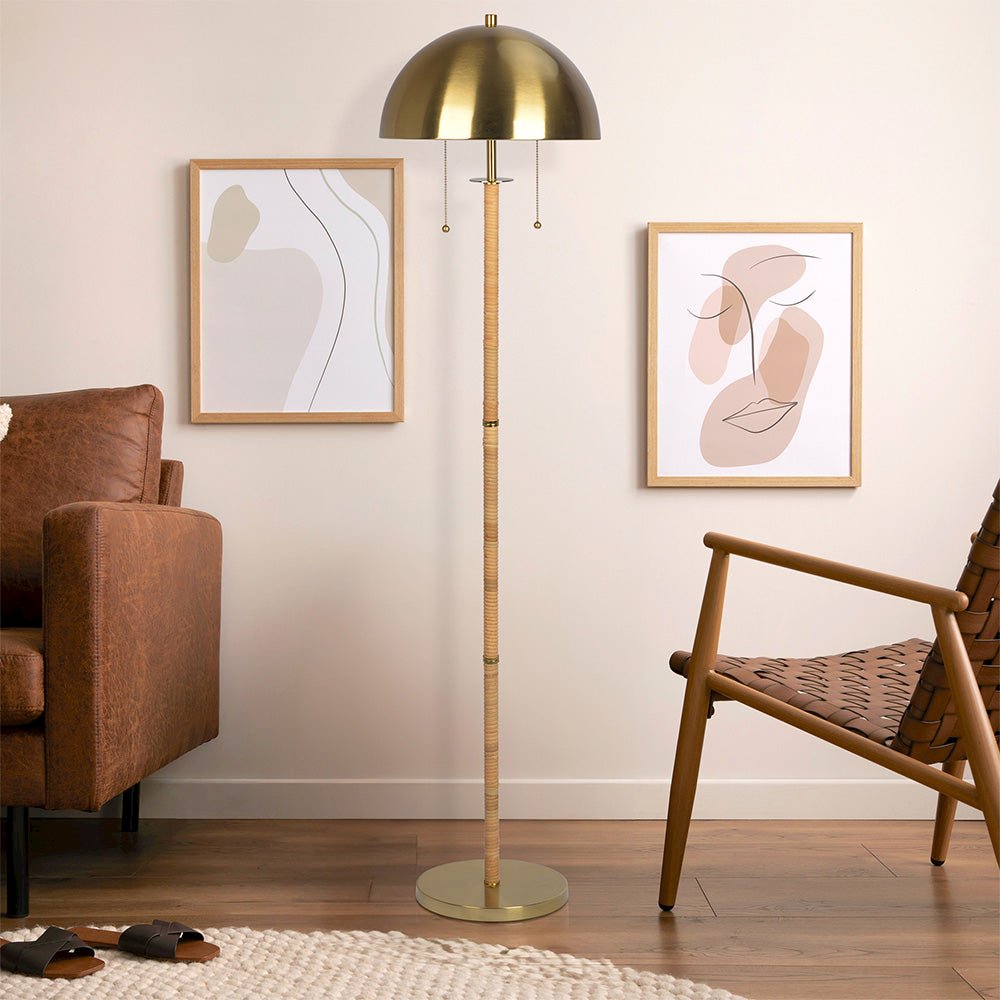 Allure 2-Light Floor Lamp. Picture 2
