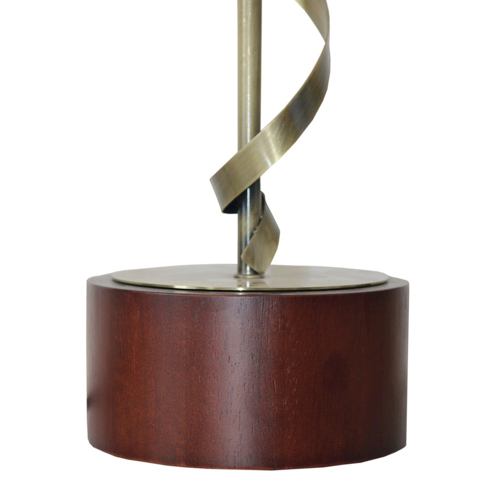 Foundry Twisted Metal Table Lamp. Picture 4
