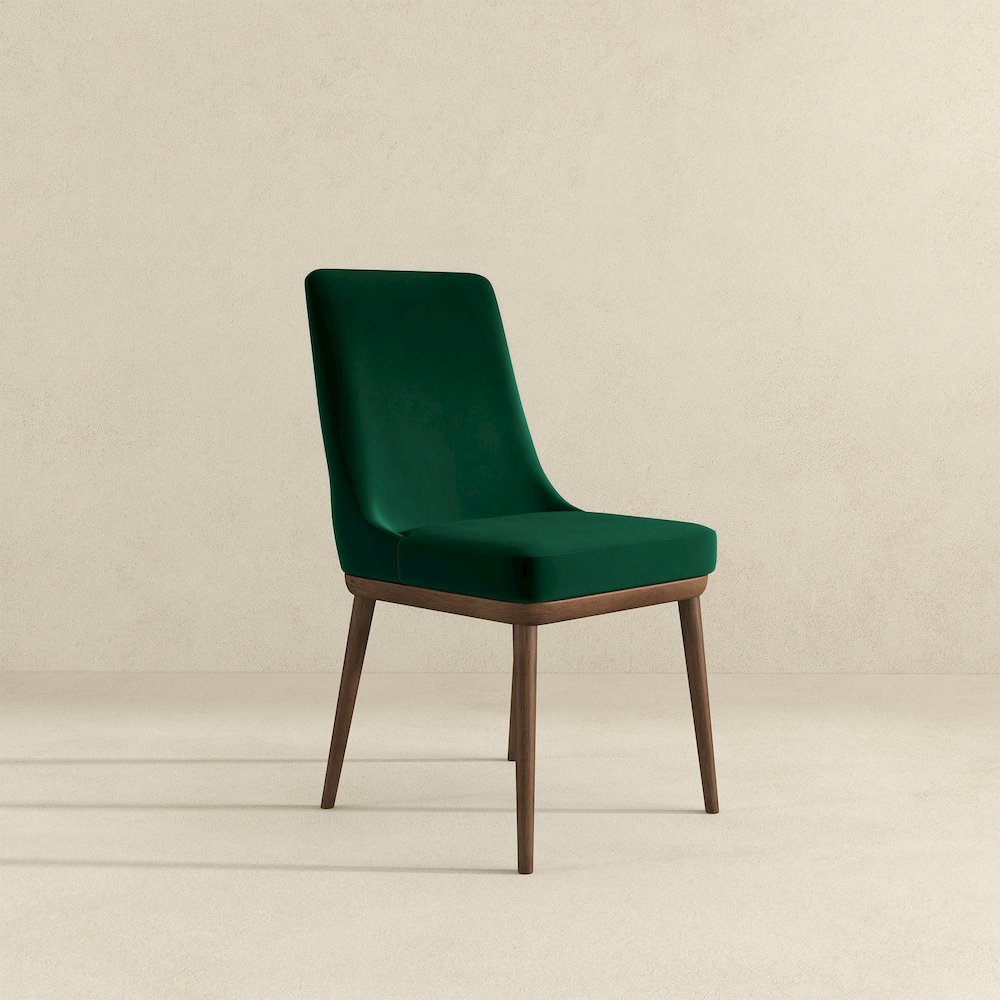 Kate Mid-Century Modern Dining Chair (Set of 2). Picture 3