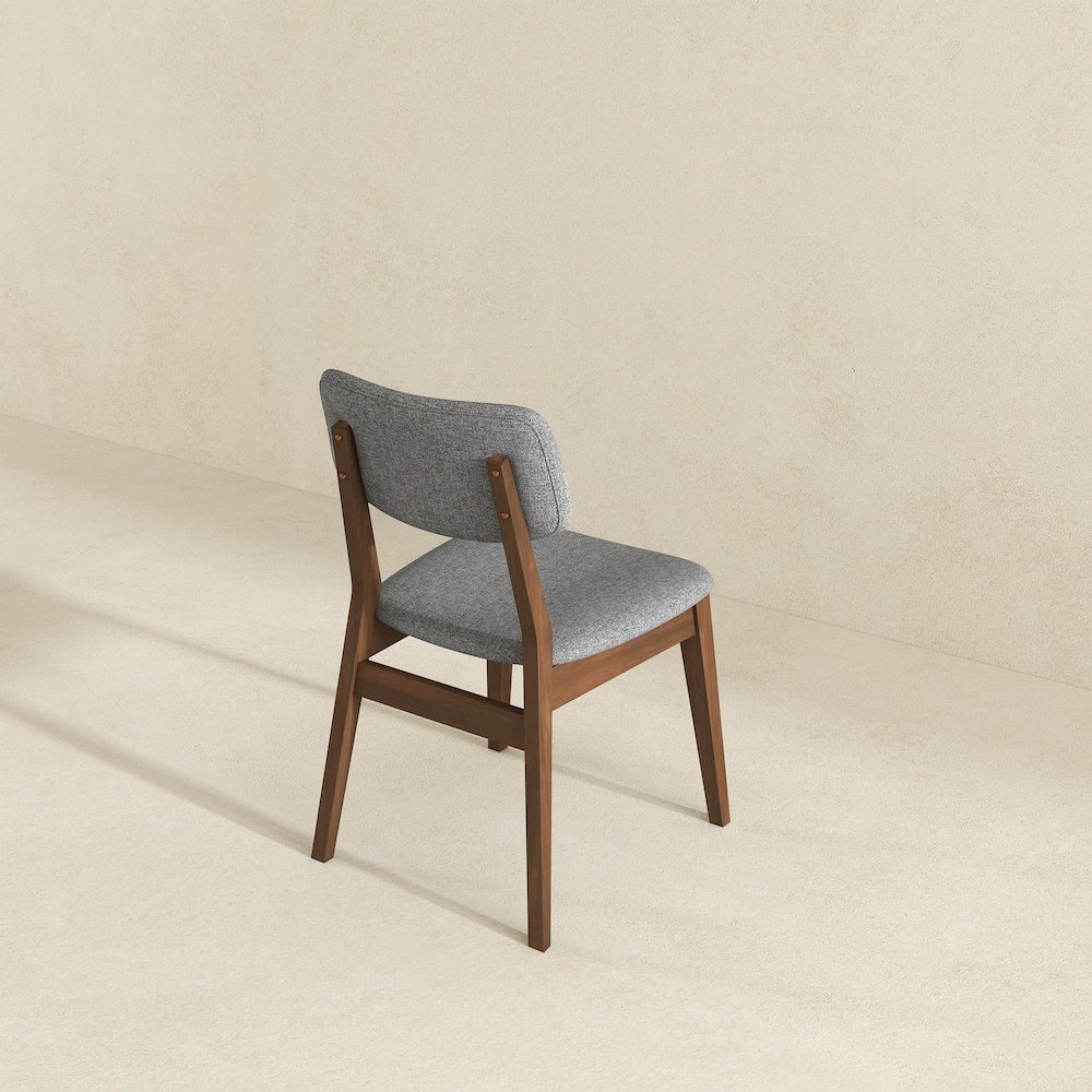Carlos Dark Grey Fabric Solid Back Side Chair (Set Of 2). Picture 6