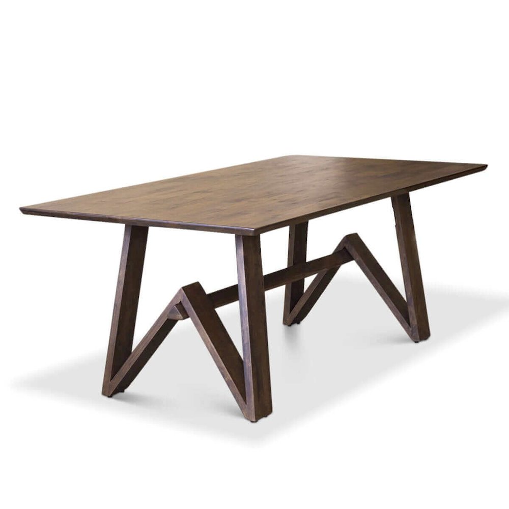 Trimont 78" Solid Wood Dining Table. Picture 4