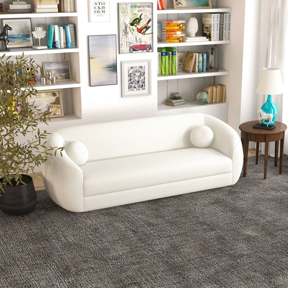 Melinda Boucle Sofa. Picture 3