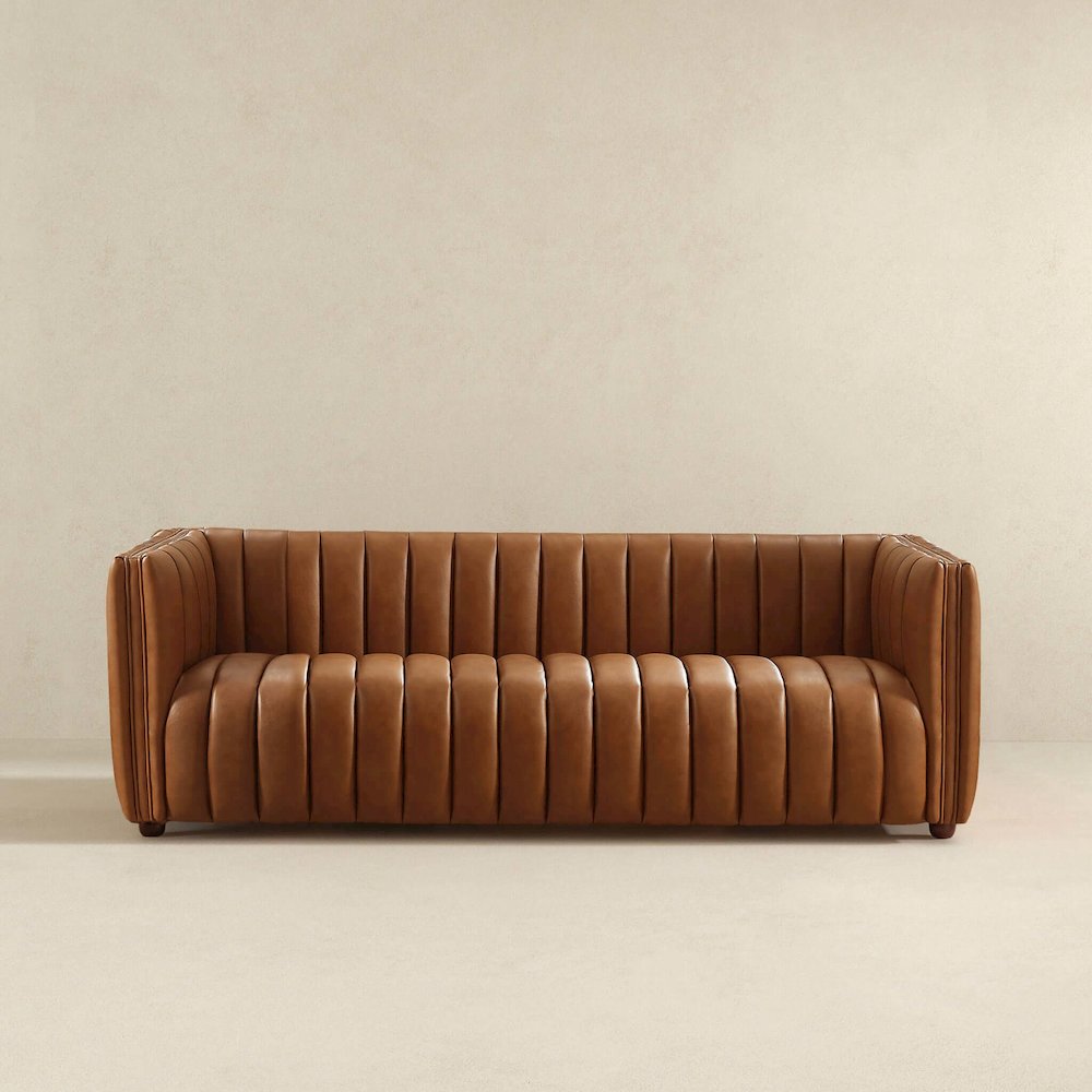 April Mid Century Modern Luxury Tight Back Couch. Picture 6