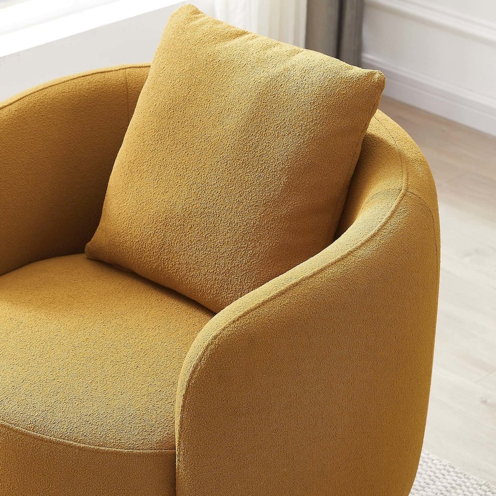 Dylan Boucle Lounge Chair. Picture 4