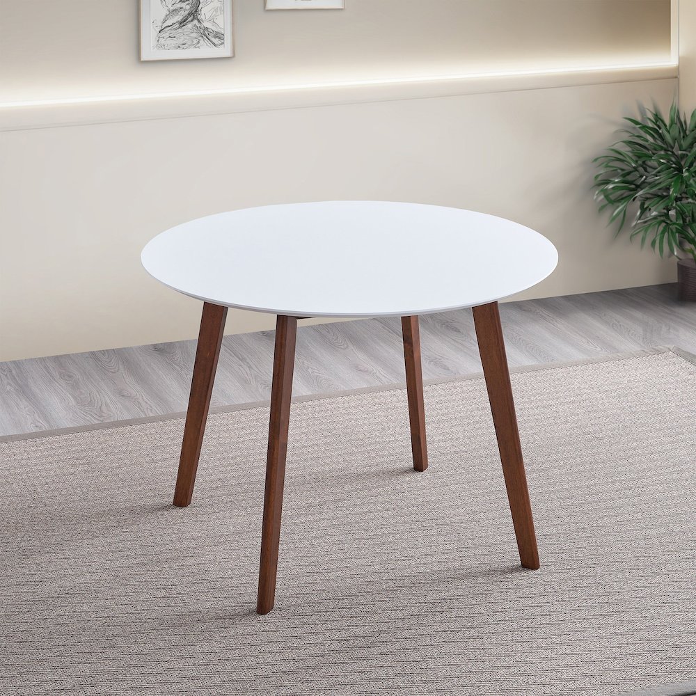 Carlton White Top Dining Table. Picture 3