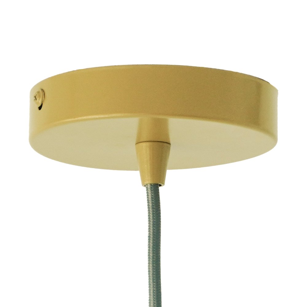 Gemma Pendant Lamp - Gold and Clear. Picture 4
