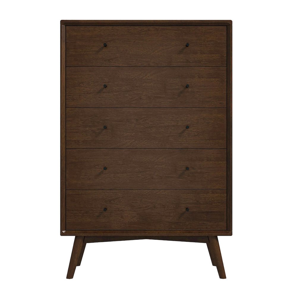 Caroline Mid Century Modern Solid Wood Dresser. Picture 1
