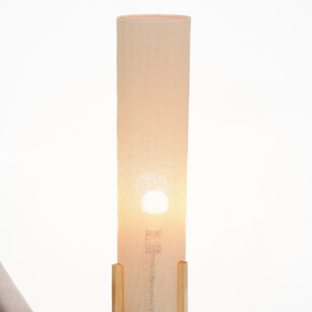 Ethos Floor Lamp Oak and Natural. Picture 1