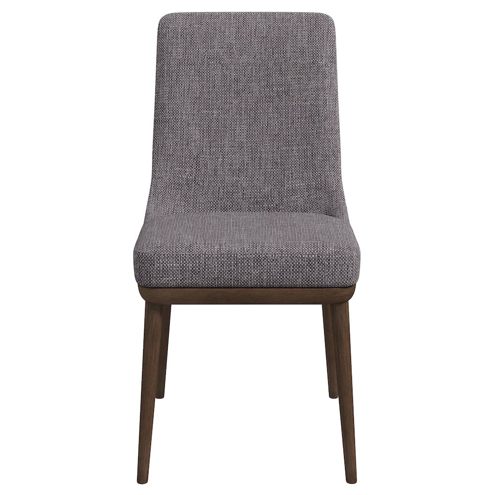 Kate  Grey Fabric Dining Chair (Set Of 2). Picture 1