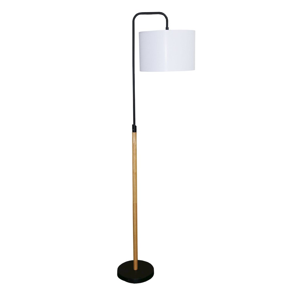 Lior Floor Lamp Wooden Pole. Picture 1