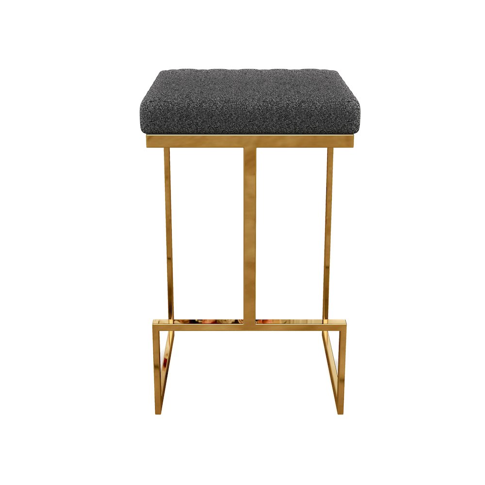 Joel Grey Boucle Counter Stool. Picture 2