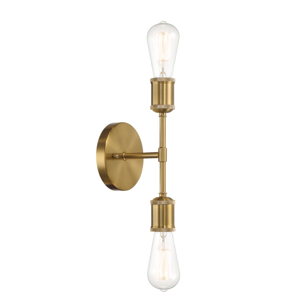 Reverie Double Lights Bathroom Wall Sconce. Picture 4
