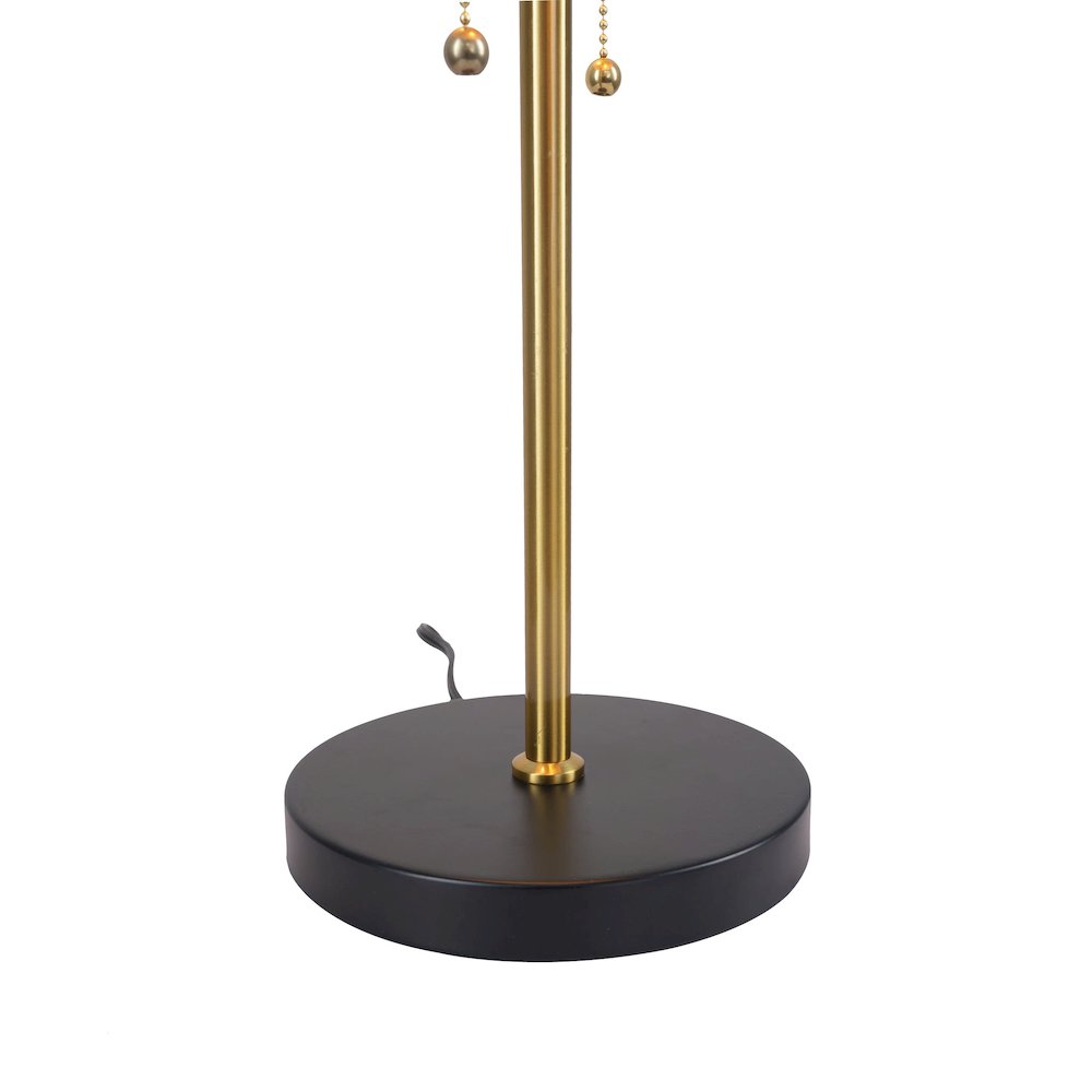Obni Table Lamp with Black outer and White inner. Picture 4