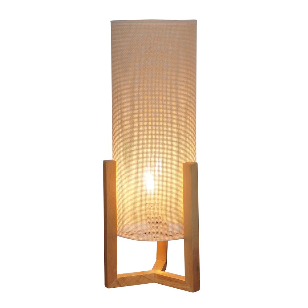 Rayna Table Lamp Oak and Natural. Picture 4