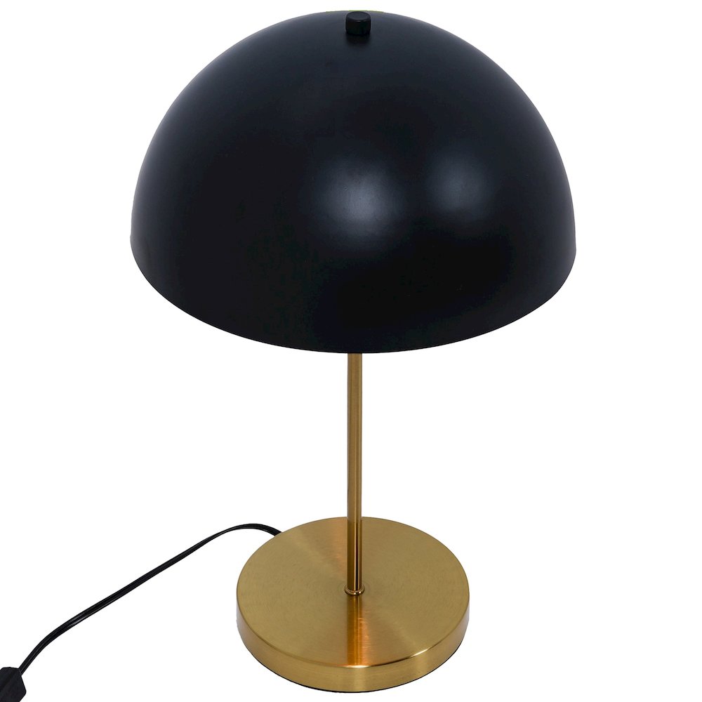 Stratos Table Lamp - Black outer - White inner. Picture 5