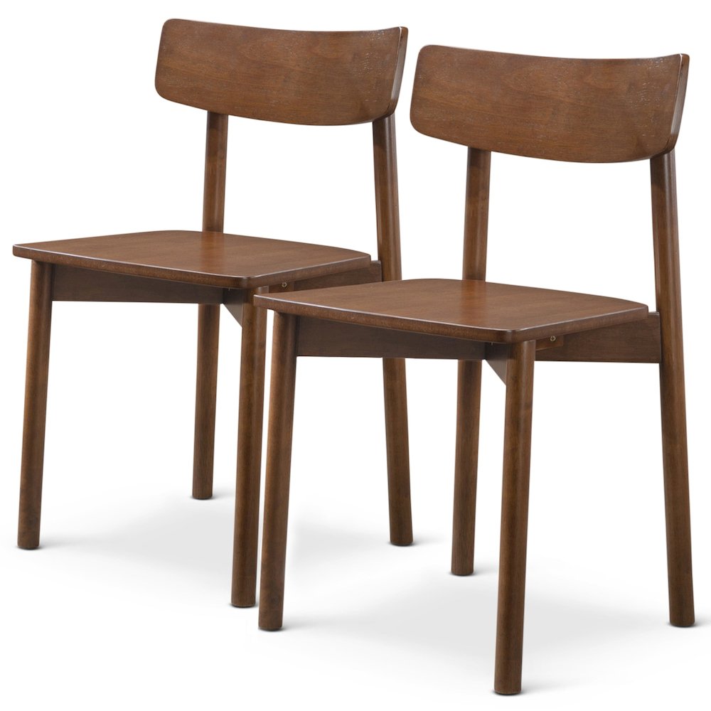 Pierre Walnut Dining Chair (Set Of 2). Picture 1