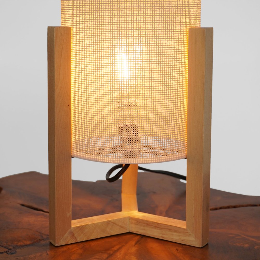 Rayna Table Lamp Oak and Natural. Picture 3