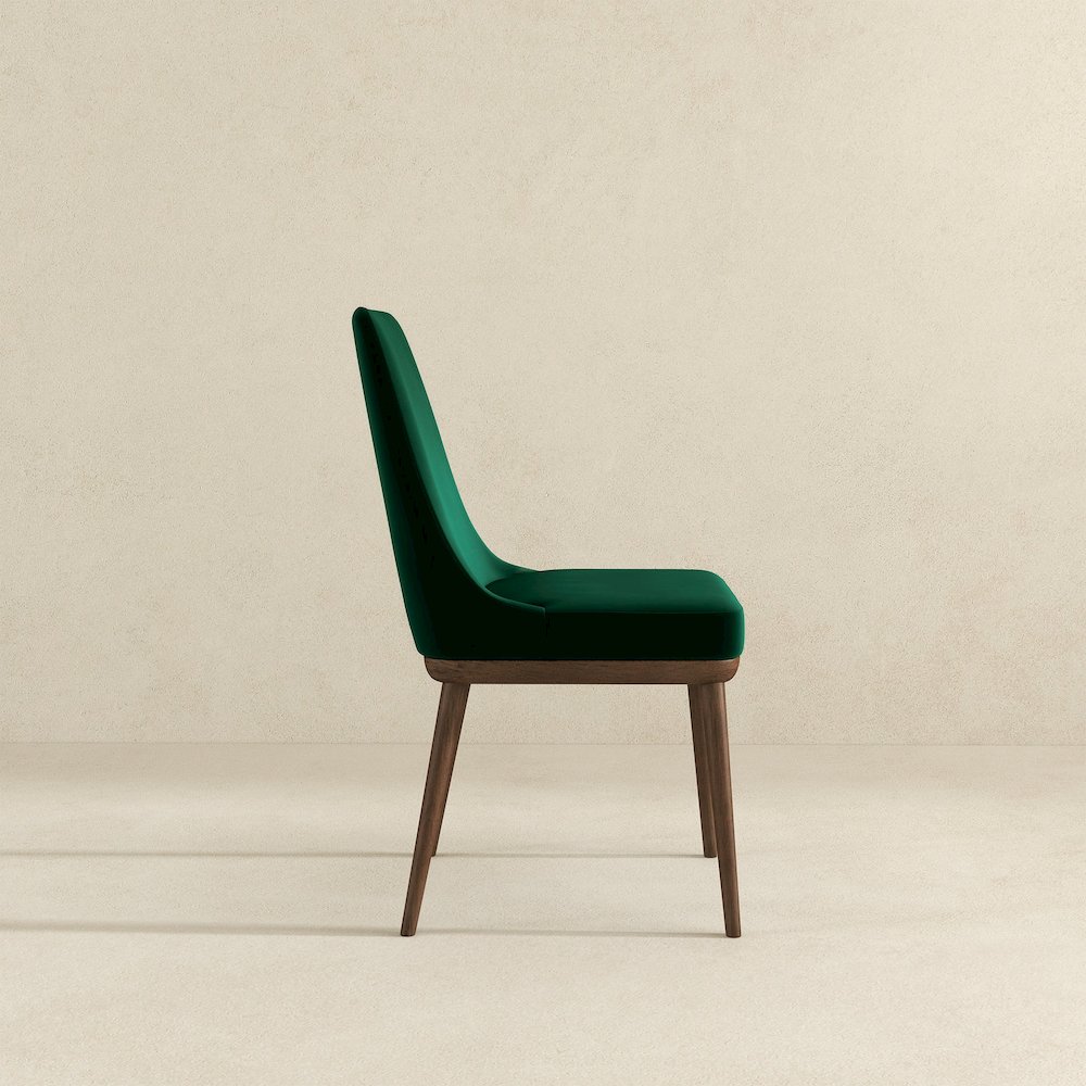 Kate Mid-Century Modern Dining Chair (Set of 2). Picture 4