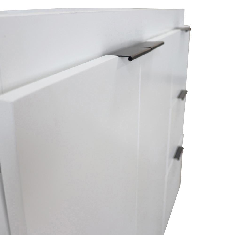38.5 in. Single Sink Vanity in White - Cabinet Only. Picture 3
